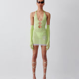 Gretchen Mini Dress Pickle