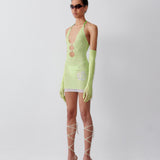 Gretchen Mini Dress Pickle