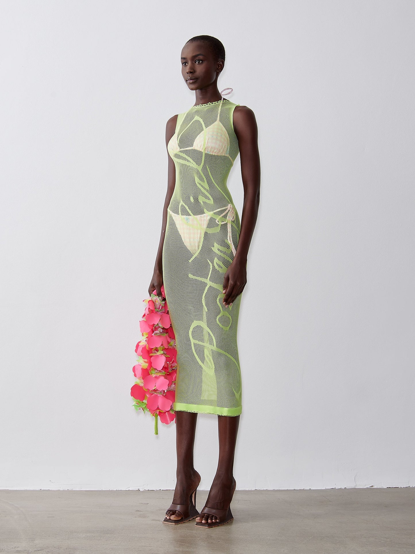 Aloha Midi Dress Pickle