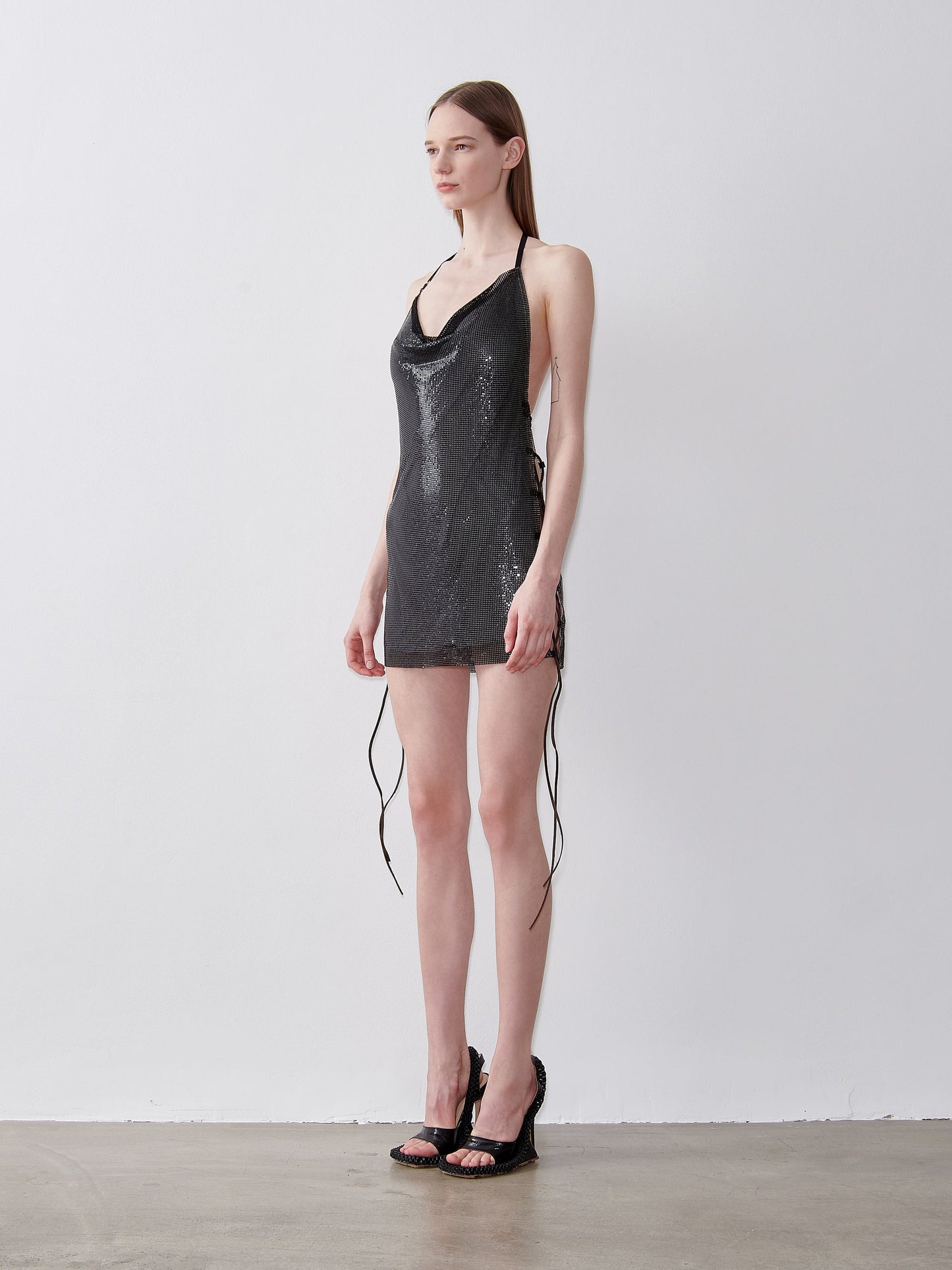 Zeina Dress Jet Black