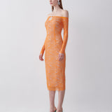 Marcie Dress Aperol Spritz