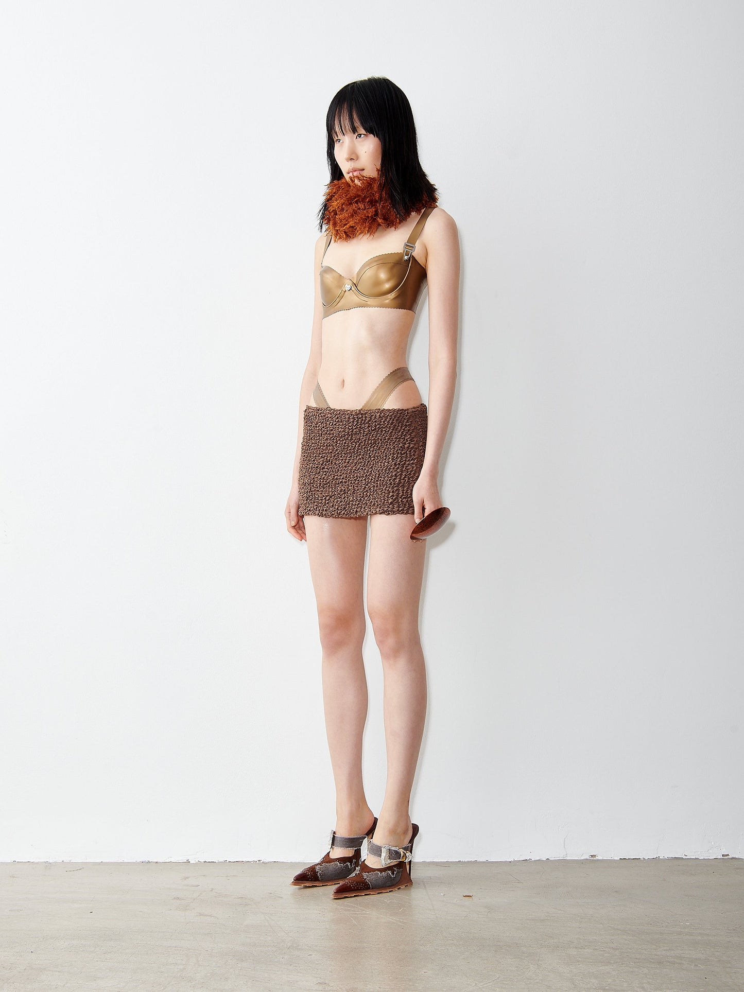 Latex Charisma Bra Antique Gold
