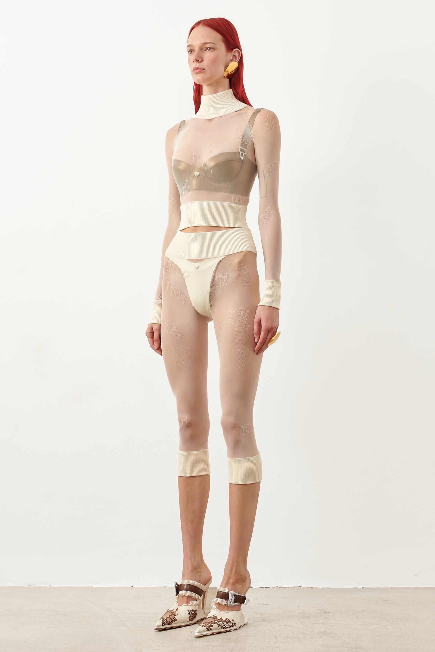 Ahoy Crop Top Oyster
