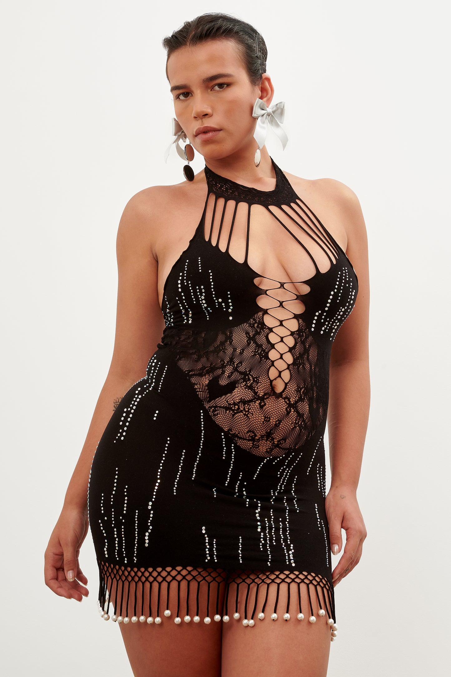 Poseidon Dress Black