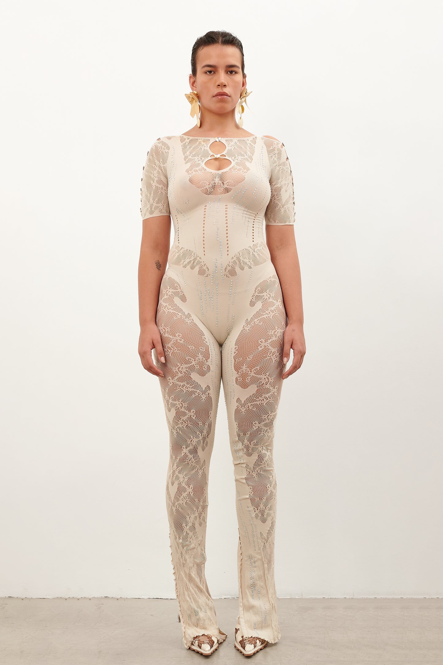 Delphine Jumpsuit Oyster
