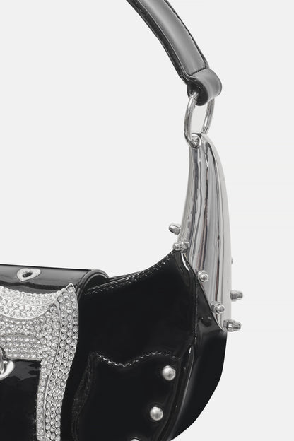 Deville Bag Patent Leather Black