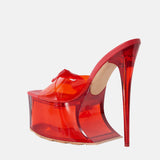 Glass Slipper Ruby Red