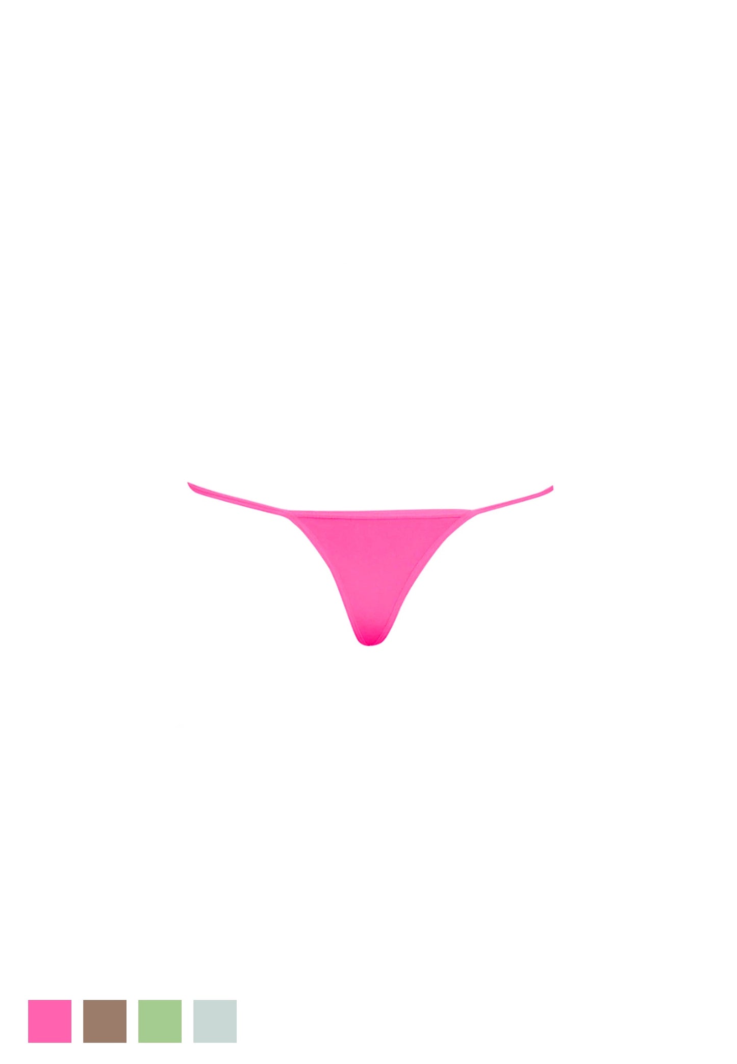 Matching G-Strings in Shocking Pink