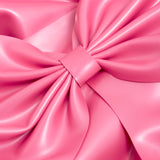 Heartie Latex Skirt Fuchsia Pink