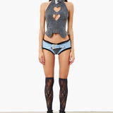 Oshun Leather Chaps Blue
