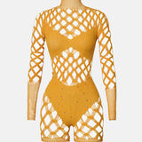Dollar Playsuit Saffron