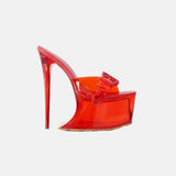 Glass Slipper Ruby Red