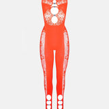 Janice Jumpsuit Cherry Soda