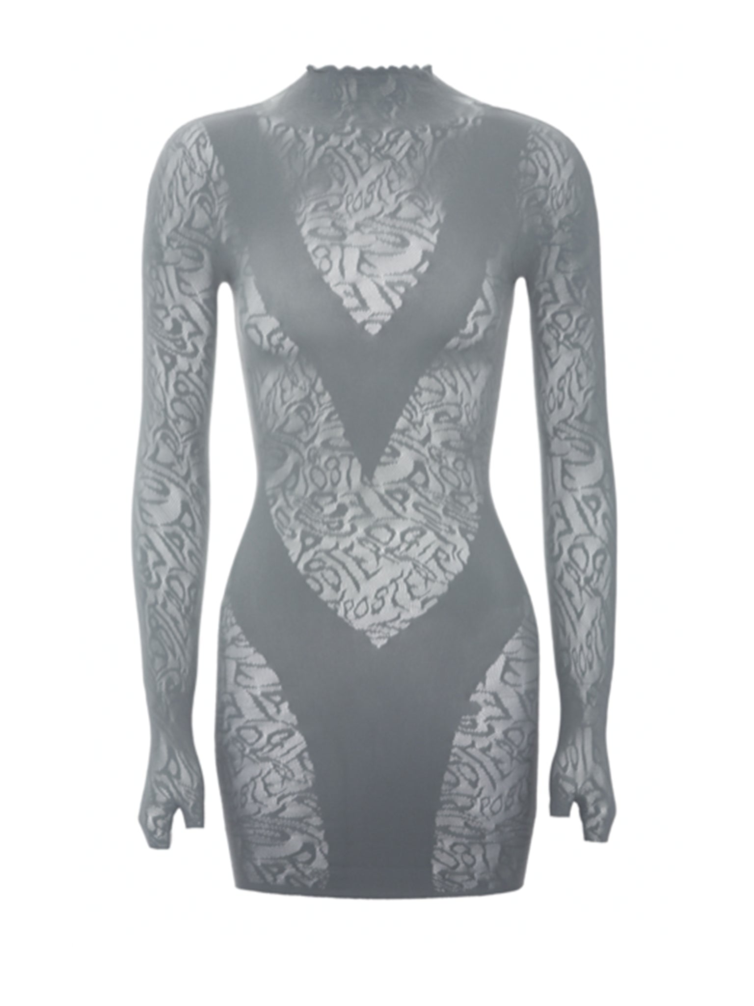 Jordan Sleeved Bodycon Mini Dress Smoke Grey | POSTER GIRL Jordan Sleeved Bodycon Mini Dress Smoke Grey | POSTER GIRL
