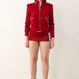 League Tracksuit Jacket Red