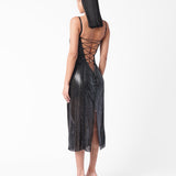 Selena Midi Dress Black