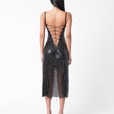 Selena Midi Dress Black