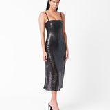 Selena Midi Dress Black