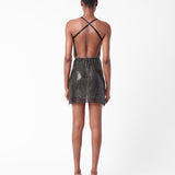 Adrianne Dress in Jet Black