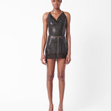 Adrianne Dress in Jet Black