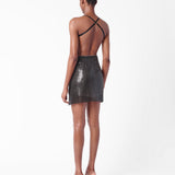 Adrianne Dress in Jet Black