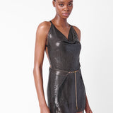 Adrianne Dress in Jet Black
