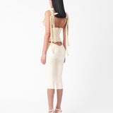 Annamaria Latex Top White