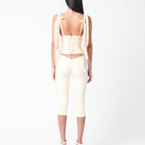 Annamaria Latex Top White