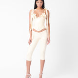 Annamaria Latex Top White