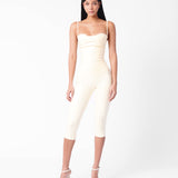Cassidy Latex Capris White
