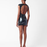 Player Latex Dress Black