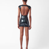 Player Latex Dress Black