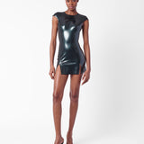 Player Latex Dress Black