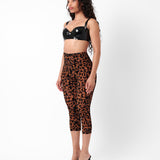 Hailey Headband Chestnut Leopard Print