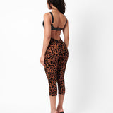 Hailey Headband Chestnut Leopard Print
