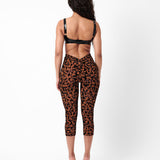 Hailey Headband Chestnut Leopard Print