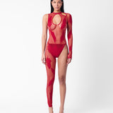 Leng Jumpsuit Red