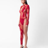 Leng Jumpsuit Red