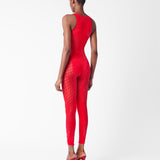 Rhinestoned Janice Jumpsuit Heartbreaker