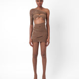 Robin Dress Kahlua Brown