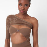 Robin Dress Kahlua Brown