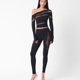 Ivy Top Black