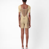 Shelly Playsuit Clay