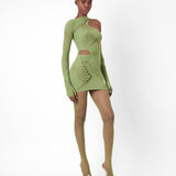 Blaize Dress Sativa Green
