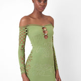 Coco Dress Sativa Green