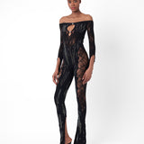 Exclusive Adella Jumpsuit Black
