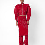Premier Tracksuit Jacket Red