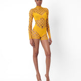 Dollar Playsuit Saffron