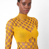 Dollar Playsuit Saffron
