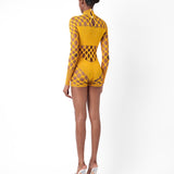 Dollar Playsuit Saffron